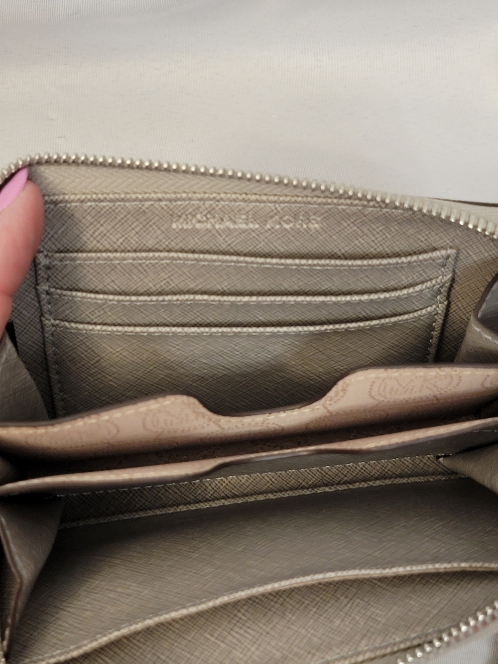 Michael Kors Gray Wristlet - Picture 7 of 10